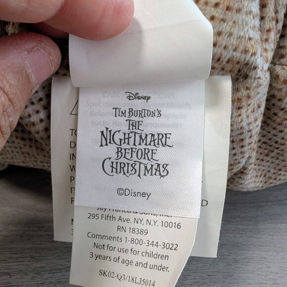 Disney The Nightmare Before Christmas Oogie Boogie Plush Stuffed Animal Pillow - Picture 7 of 8